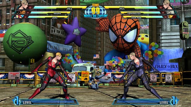 Marvel vs Capcom 3 Jill Valentine screenshot
