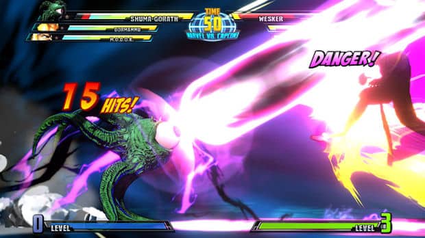 Marvel vs Capcom 3 Shuma Gorath screenshot