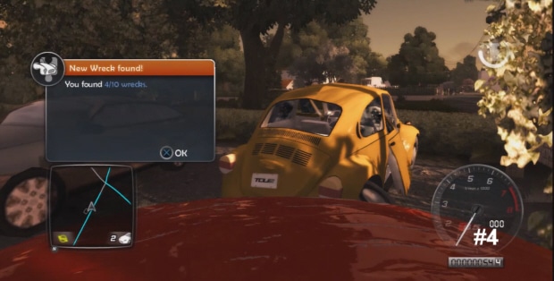 Test Drive Unlimited 2 Wreck Cars locations guide screenshot (Xbox 360, PS3, PC)
