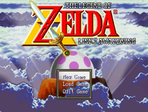 Zelda: Link's Awakening 2011 titlescreenshot (PC)