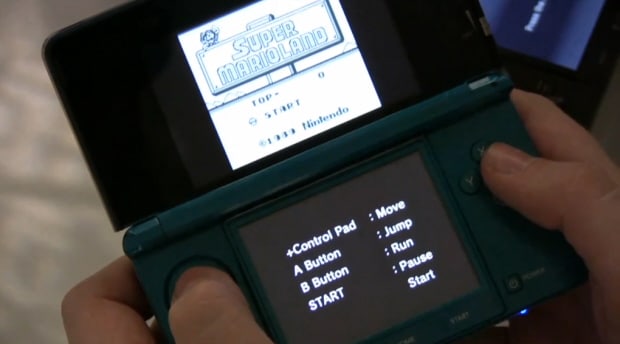 3DS Super Mario Land Virtual Console screenshot