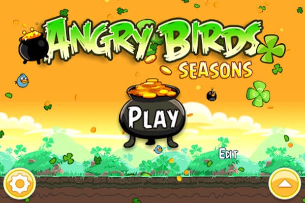 Angry Birds St. Patrick's Day walkthrough iPhone screenshot