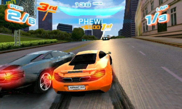 Asphalt 3D brings stereoscopic Gameloft racing to the 3DS