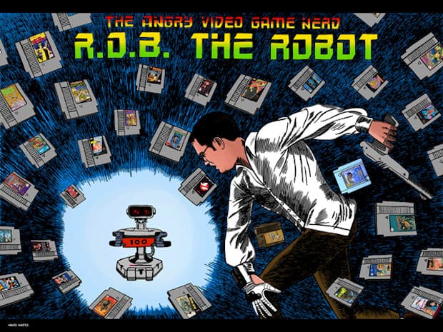 Angry Video Game Nerd reviews ROB the Robot