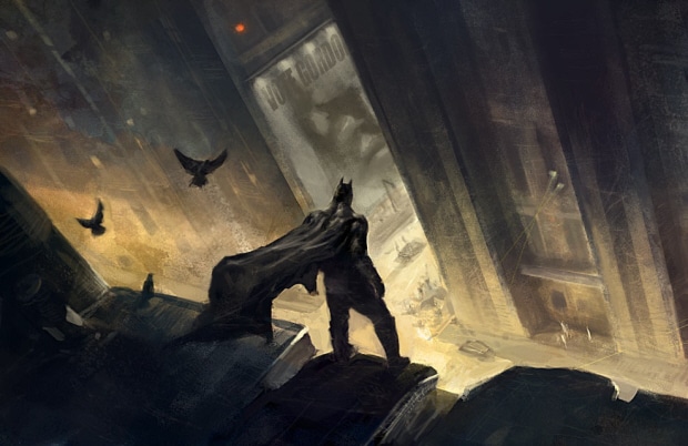 Batman: Arkham City concept artwork (Xbox 360, PS3, PC)