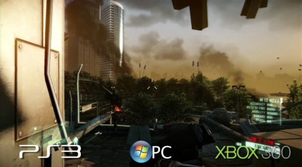 Crysis 2 graphics comparison