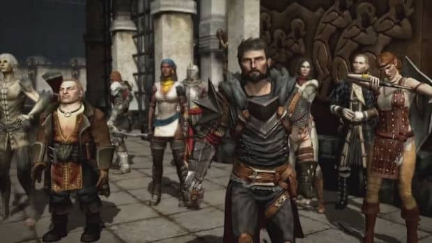 Dragon Age 2 companions screenshot