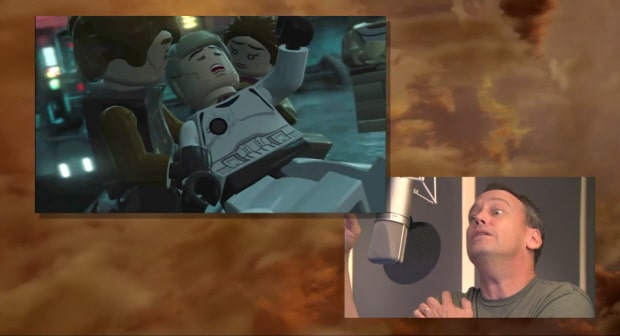 Lego Star Wars 3 voice actors show how to talk as Lego People - 620 x 336 jpeg 86kB
