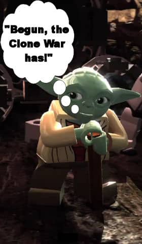 Like Yoda we will guide you through Lego Star Wars 3