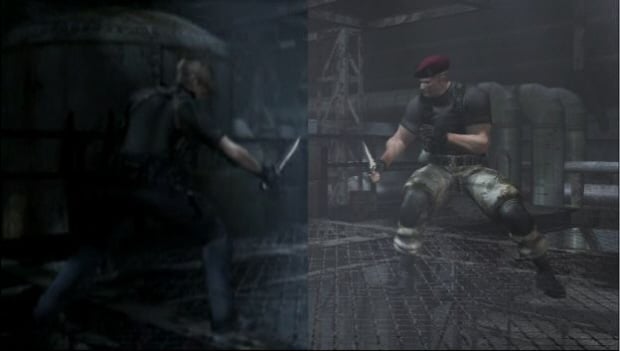 Resident Evil 4 comparison screenshots - GameCube/Wii vs Xbox 360/PS3