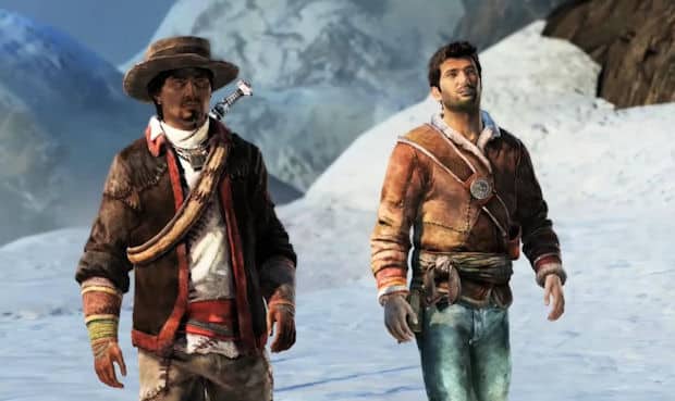 Tenzin and Nathan in Uncharted 2