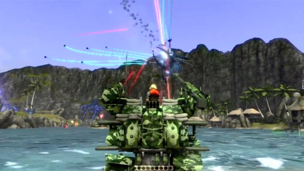 Trenched Xbox Live Arcade Double Fine mech game screenshot (XBLA Xbox 360)