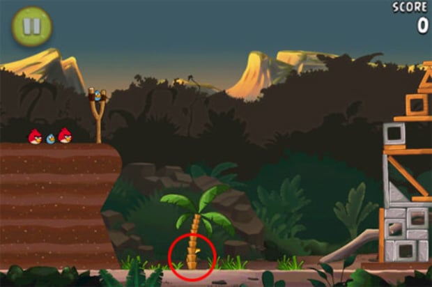 Angry Birds Rio Golden Bananas locations guide screenshot
