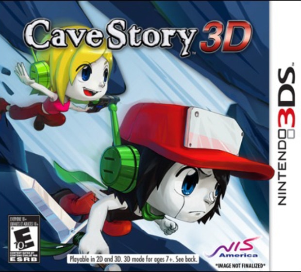Cave Story 3DS American box artwork