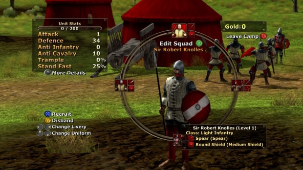 History Channel: Great Battles - Medieval screenshot for Xbox 360 and PS3