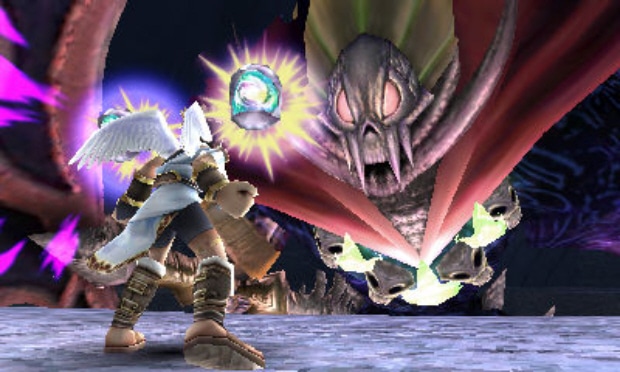 A boss monster in Kid Icarus: Uprising
