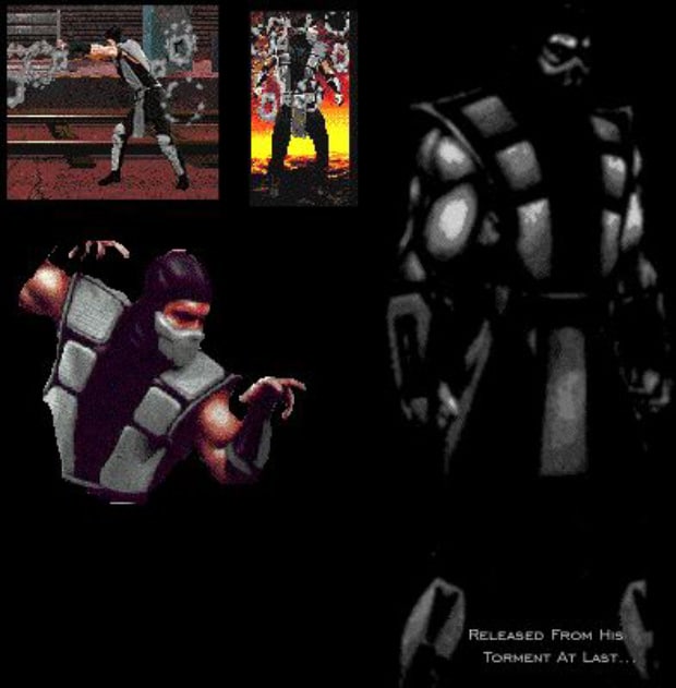 Two of my favorite Mortal Kombat characters of all time, Human Smoke and Noob Saibot!