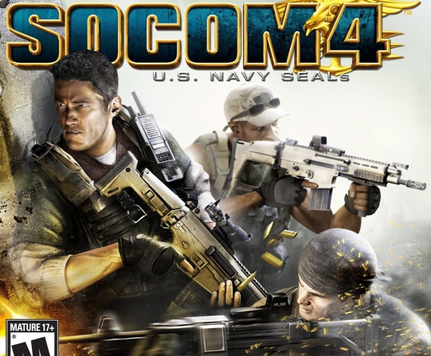 SOCOM 4: U.S. Navy SEALs box artwork (PS3)