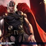 Thor wallpaper looking Avengery and Badassary