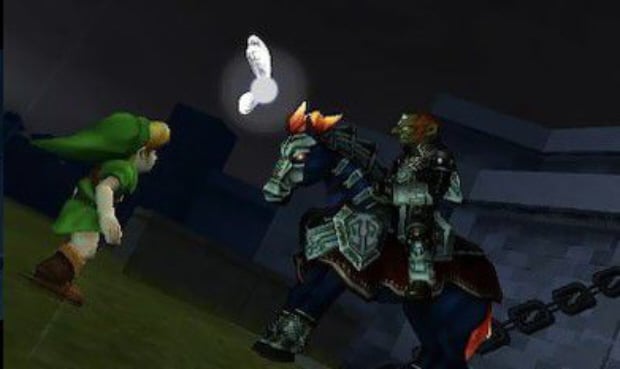 Zelda: Ocarina of Time 3D Ganondorf screenshot (3DS)