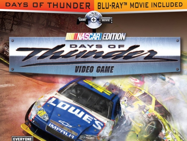 Days of Thunder: NASCAR Edition movie & game combo pack