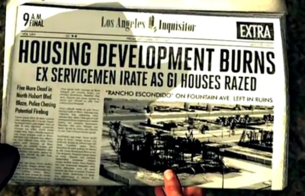 LA Times Newspapers are vital to the world of LA Noire