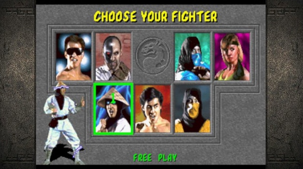Mortal Kombat Kollection screenshot of MK1