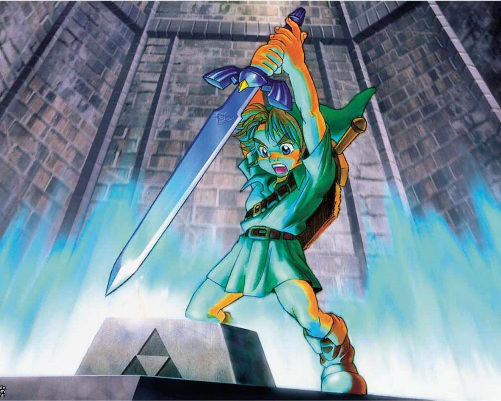 Zelda Ocarina Of Time 3d Wallpaper