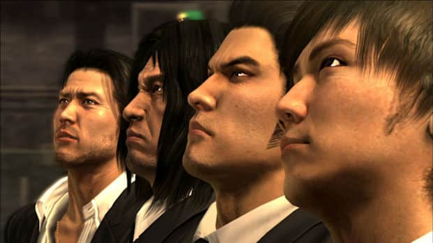 Yakuza 4 main characters review screenshot