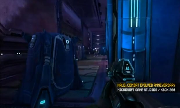 Halo Anniversary single-player campaign gameplay screenshot