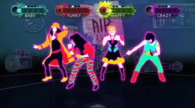 Just Dance 3 screenshot for four players