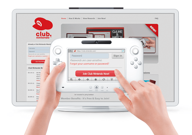 Nintendo Wii U console goes online