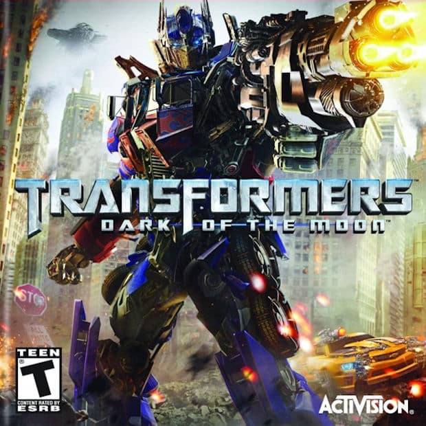 Transformers Dark of the Moon walkthrough cover artwork