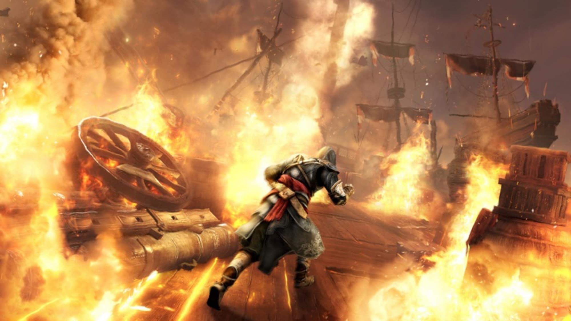 Assassin's Creed: Revelations Wallpaper Burning