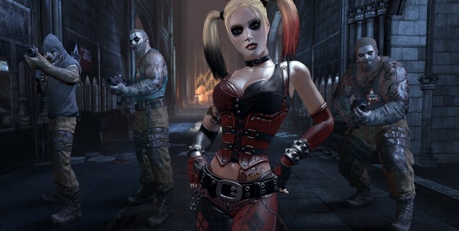 Batman: Arkham City Wallpaper of Sexy Harley Quin