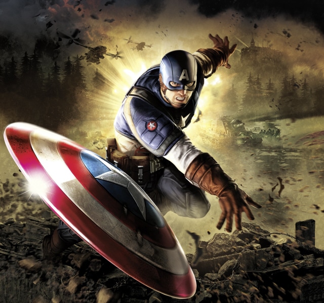 Captain America: Super Soldier badass artwork