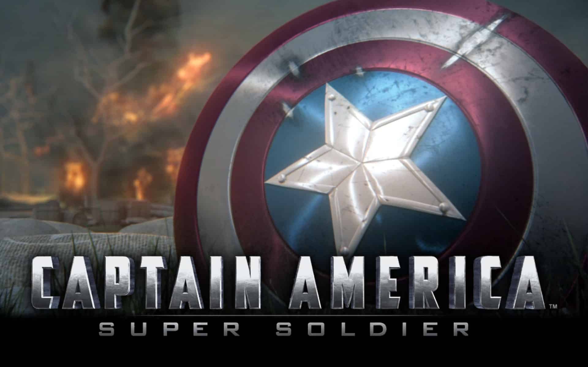 Het hotel Afscheiden beven Captain America Super Soldier Wallpaper - Video Games Blogger