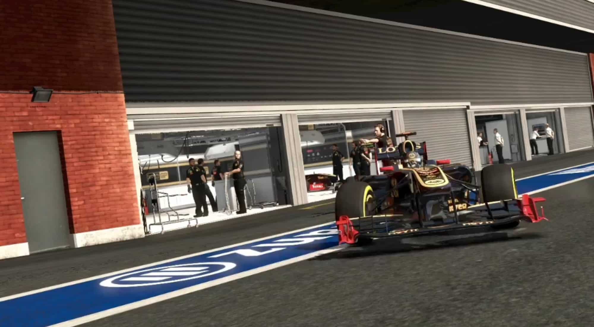 F1 2011 realtime graphics