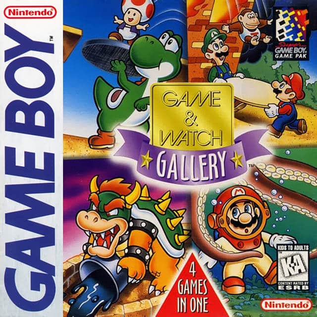 Game & Watch Gallery GameBoy boxart