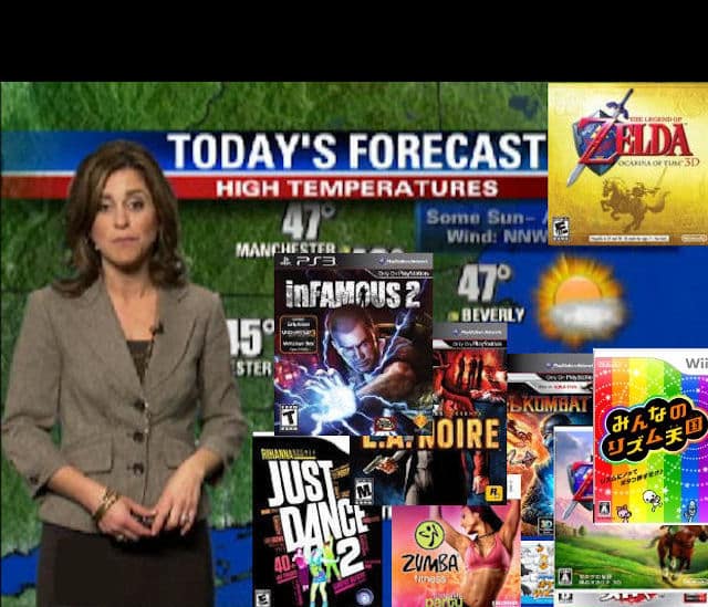 Games Weather Report of Week 29 in 2011