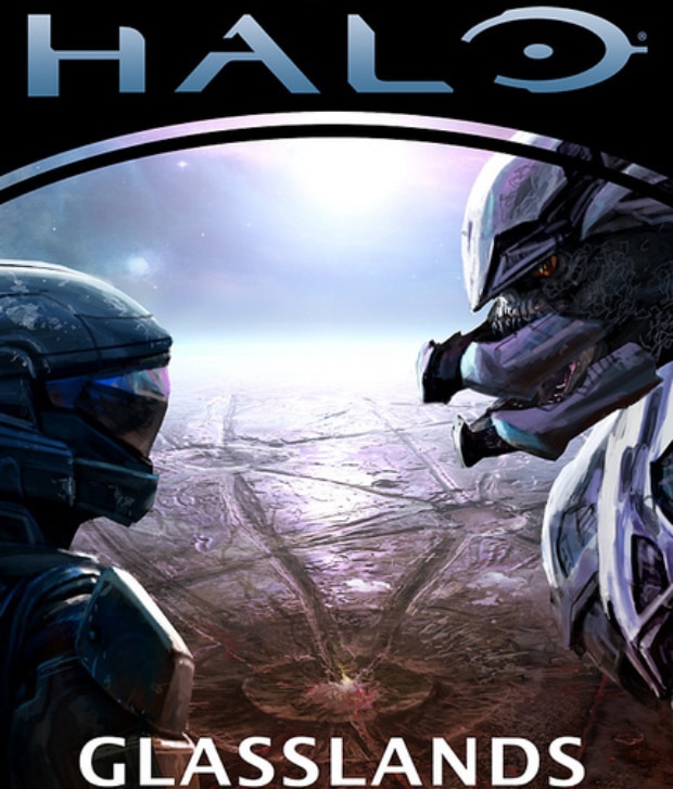 Halo Glasslands book cover artwork
