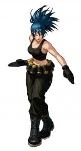 King of Fighters XIII Leona Character Artwork