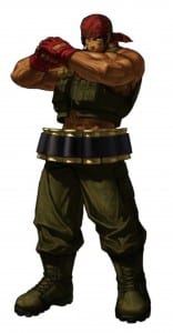 King of Fighters XIII Ralf Jones Character Artwork