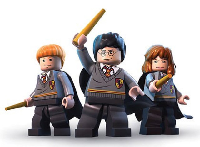 Harry, Hermione and Ron from Lego Harry Potter: Years 5-7