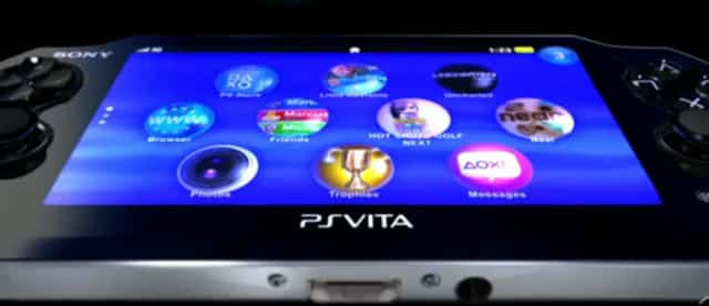 PlayStation Vita handheld