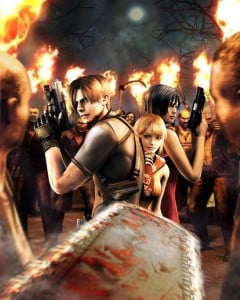 Zombies Surround Us Resident Evil 4 Artwork