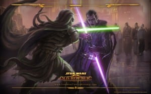 Star Wars: The Old Republic Wallpaper Jedi Sith Duel