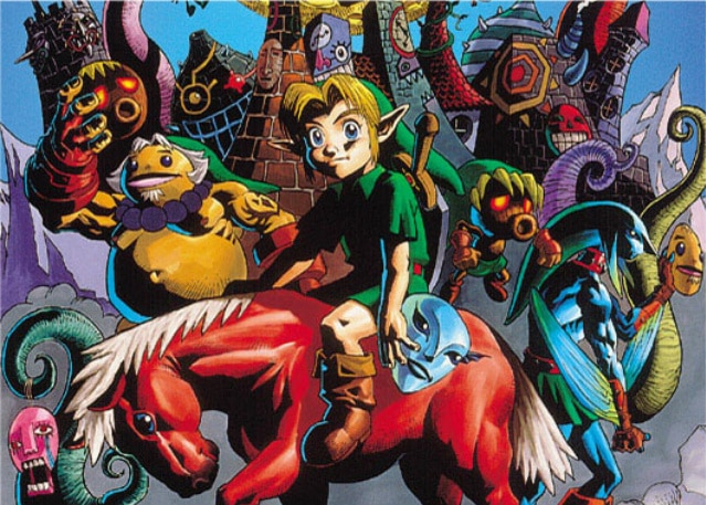 Zelda: Majora's Mask artwork