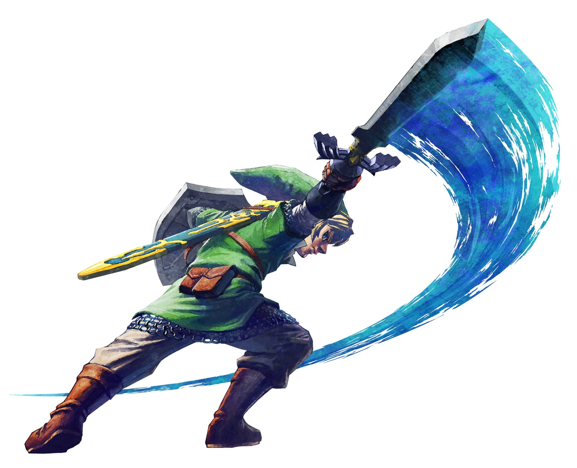 Zelda: Skyward Sword Wallpaper Link Attacks