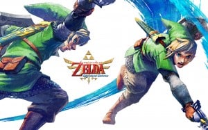Zelda: Skyward Sword Wallpaper Link x2